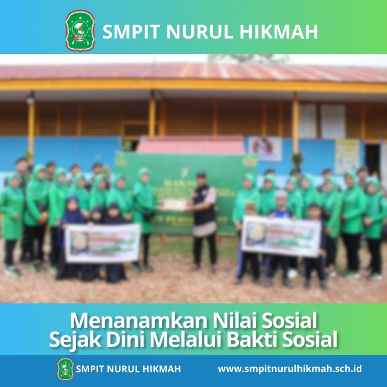 Menanamkan Nilai Sosial Sejak Dini Melalui Bakti Sosial